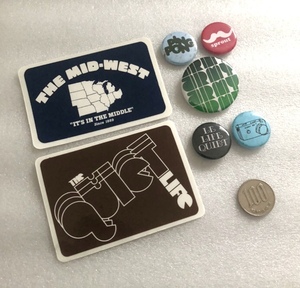 The quiet life 7 点 セット STICKER シール 缶 バッヂ PINS バッチ ANDY MUELLER スケート スノー ボード ブランド 好きに も