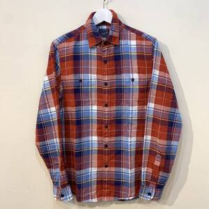 J.Crew Cotton Flannel L/S Shirt ジェイクルー コットン フランネル ネル 長袖 シャツ チェック 柄 S