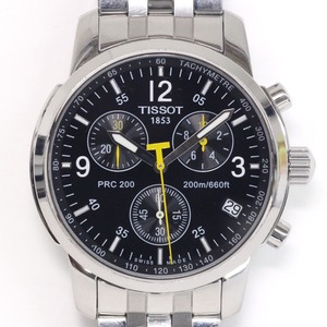 $$ TISSOT ティソ クロノグラフ メンズ腕時計 PRC200 TKM-JA-17902 傷や汚れあり