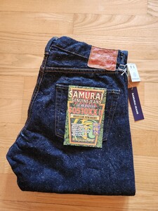 新作　送料込★SAMURAI JEANS サムライジーンズ S0510XX Ⅱ 15oz レギュラーストレート　男気セルビッチデニム テキサスコットン W32