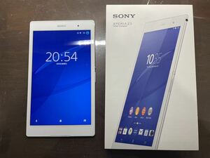 SONY Xperia Z3 Tablet Compact SGP512JP/W 32GB Wifiモデル