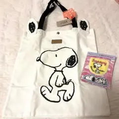 コラボ　CODELLO✖️SNOOPY  スヌーピー バッグ  刺繍ステッカー