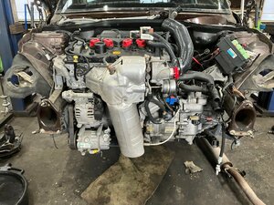 新S管理74469 H23 BMWミニ クーパーS ZG16 クラブマン ハンプトン R55】★N18B16A エンジンASSY 触媒付★OGURA製 アルゴス クラッチ