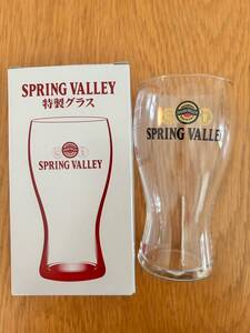 ★未使用・非売品★　キリンビール スプリングバレー SPRING VALLEY 特製グラス ノベルティ ビールグラス