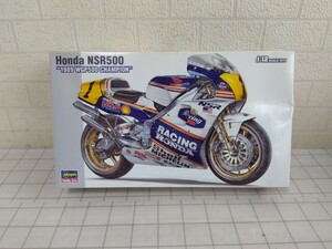 457■ハセガワ　Honda NSR500　1989 WGP500 CHAMPION　エッチングパーツ付属　Hasegawa　未組立ジャンク現状品 