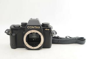 [中古・美品] Contax Aria 35mm SLR Film Camera Body Black コンタックス ボディ 86A