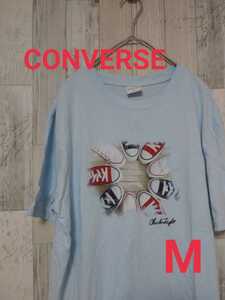 コンバース　CONVERSE Tシャツ　半袖　フロントプリント　Ｍ　プリントTシャツ 