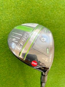 エピツクスピード Callaway　EPIC SPEED FW #4　with HZRDUS Smoke iM10(S) 未使用