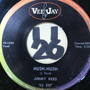 1960年シカゴ・ブルース JIMMY REED HUSH-HUSH / GOING BY THE RIVER 両面EX SOUNDS EX+