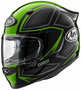 Arai フルフェイスヘルメット　ASTRO-GX　アストロジーエックス　SPINE　スパイン　グリーン　S　55-56ｃｍ