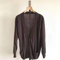 OLD ITALIAN BROWN CARDIGAN