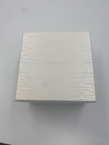 ★美品 MIKIMOTO K18 真珠 ダイヤ付き ネックレス 2.8g 7.5mm 46cm♪♪