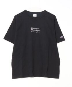 「Champion」 半袖Tシャツ M ブラック メンズ