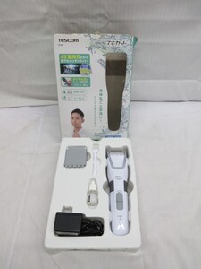 12Y086 【 中古・稼働品 】 TESCOM テスコム 電気バリカン TC-397 スキカット 現状渡し