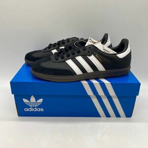 【25cm】新品 ADIDAS SAMBA OG BLACK WHITE GUM アディダス サンバ ブラック ホワイト ガム 海外限定 (B75807) 4268