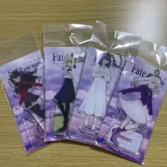 劇場版　Fate stay night アクリルマスコット　4つ