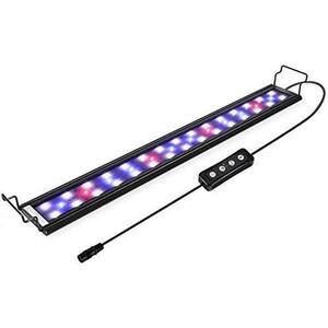 水槽ライト アクアリウムライト LED 熱帯魚ライト 水槽用 24/39LED 30CM 45CM 60CM 3つの照明モード 明るさ調整 タイマー付き