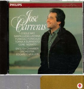 b211 旧西独プレス　O SOLE MIO・JOSE CARRERAS/MULLER