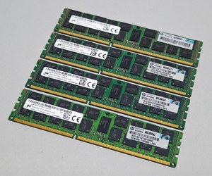 1866MHz 16GB 4枚組 合計 64GB MacPro用メモリー 2013 モデル用 240pin DDR3 14900R RDIMM 2009 2010 2012 Z620 Z820 動作確認済 #1127A