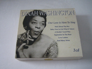 ▲▼ DINAH WASINGTON /　Our Love Is Here To Stay 輸入盤３CD