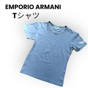 【美品】エンポリオアルマーニ EMPORIO ARMANI 半袖 ロゴTシャツ