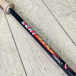 LEKI ULTRALITE COMPACT トレッキングポール 1本のみ【中古】 レキ ウルトラライト コンパクト ストック 登山 黒/510789