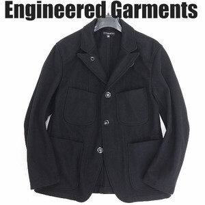 ◆ENGINEERED GARMENTS エンジニアド ガーメンツ ウール ジャケット 黒 ブラック XS