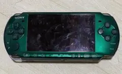 ジャンク SONY PSP3000 本体 スピリティッドグリーン