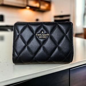 KATE SPADE KA591 Black ブラック コンパクト二つ折り財布