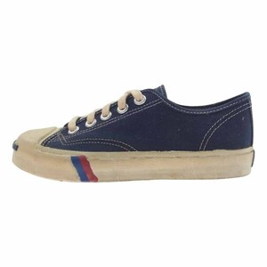 プロケッズ PRO-Keds 観賞用 コロンビア製 キャンバス ロイヤル ローカット スニーカー ネイビー系【中古】