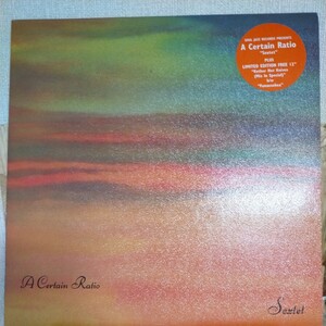 a certain ratio sextet lp レコード limited edition ボーナス12inch付 マッドチェスター 