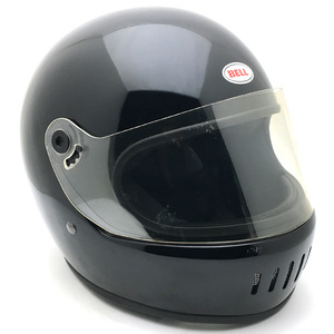 送料無料 箱・純正シールド付 BELL STAR ltd.II BLACK 59cm/ベルスター2黒ブラックビンテージヘルメットフルフェイスオンロード族ヘル70s80