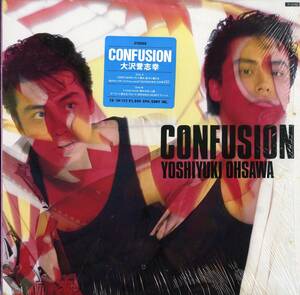 A00413798/LP/大沢誉志幸「Confusion (1984年・KING CRIMSONエイドリアン・ブリュー&トニー・レヴィン、エディー・マルティネス・松武秀