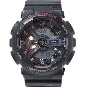 【CASIO G-SHOCK】GA-110-1BJF 110SERIES アナログ/デジタル 取説・箱付き