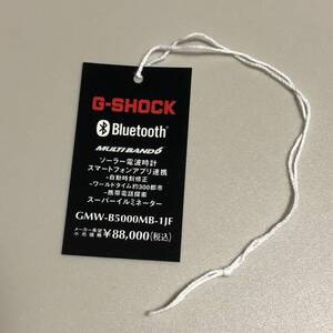 G-SHOCK カシオ プライスタグ GMW-B5000MB-1JF ②