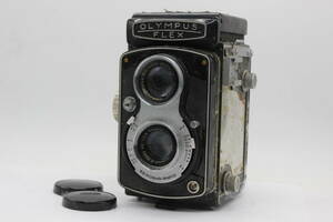 【訳あり品】 オリンパス Olympusflex D.Zuiko F.C. 7.5cm F3.5 二眼カメラ v970