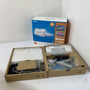 任天堂 Wiiu ファミリープレミアムセット シロ 32GB New スーパーマリオブラザーズ U WUP-010 WUP-101(01) AAL1218/大6479/0130