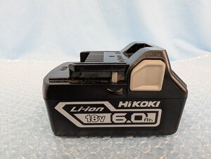 ◆電動工具 HiKOKI ハイコーキ BSL1860 18V 6.0Ah 動作確認済 現状渡し