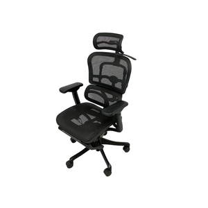 【動作保証】 エルゴヒューマン Ergohuman PRO Ottoman オットマン内臓モデル オフィスチェア プロオットマン 家具 中古 楽 W8930427