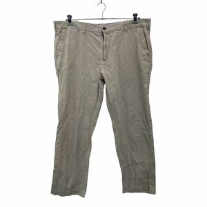 TOMMY HILFIGER チノパンツ W40 トミーヒルフィガー ビッグサイズ ベージュ 古着卸 アメリカ仕入 2302-886