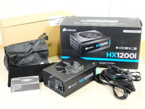 CORSAIR 電源ユニット HX1200i 80PLUS PLATINUM 1200W ※動作未確認@100(7)