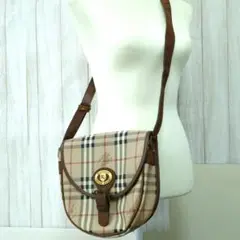 BURBERRY　バーバリー　ショルダーバッグ　ノバチェック　PVC