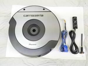 carozzeria TS-WX610Aアンプ内臓サブウーハー スペアタイヤに収納可能