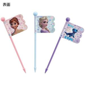 アナと雪の女王 ランチピックス 9本入 [3柄×3本入] スケーター ピック 串 旗 フラッグ 彩り お弁当 デコ ランチ 小物 グッズ