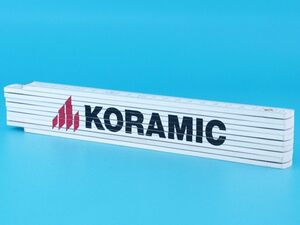 ドイツ ビンテージ定規 折尺 木製 KORAMIC