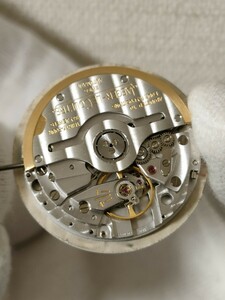 可動良好 ジャガー・ルクルト Cal.891 自動巻き ムーブメント JAEGER-LECOULTRE マスター K18 金リューズ 風防 automatic メンズ