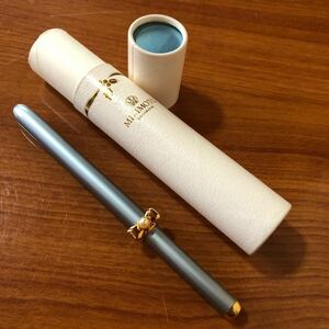 〈送料無料〉ミキモト リップブラシ リボン 紅筆 パール 真珠 ブルー アイスブルー レアカラー 化粧道具