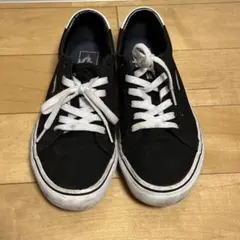 【vans】スニーカー 黒 キャンバス