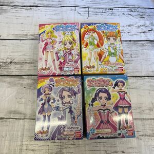 k057 ドキドキ プリキュア キューティーフィギュア キュアハート キュアロゼッタ　キュアソード　剣崎真琴　