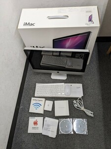 【c627】【稼働品】 Apple Mac iMac PC デスコトップパソコン 2.4DS4 2.4FHI OF4 J826-9110-A